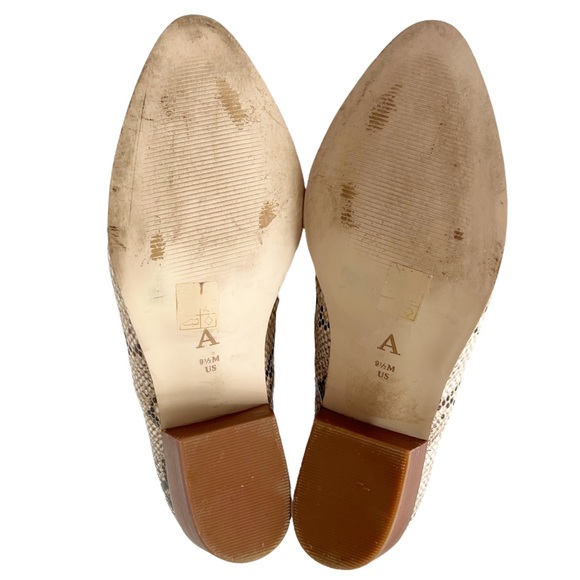 Anthropologie Marion Python Ankle Bootie | 9.5 - Picture 9 of 12